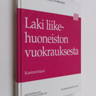 Ari Kanerva : Laki liikehuoneiston vuokrauksesta - pikkukuva 1