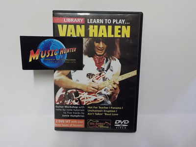 LEARN TO PLAY VAN HALEN UUSI 2DVD
