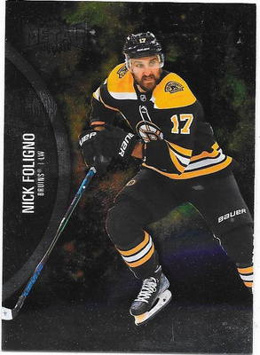 2021-22 Metal Universe #86 Nick Foligno , Boston Bruins