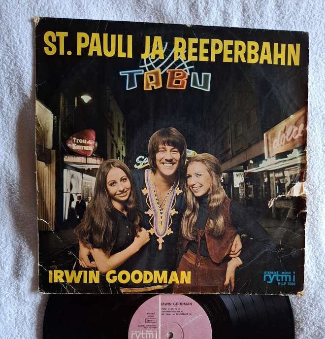 Irwin Goodman – St. Pauli Ja Reeperbahn LP 1970