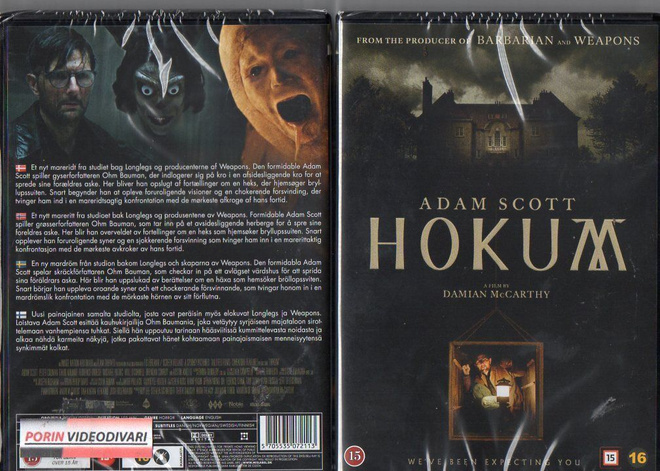 (UUTUUS) hokum	(48 089)	UUSI	-FI-	DVD				2025