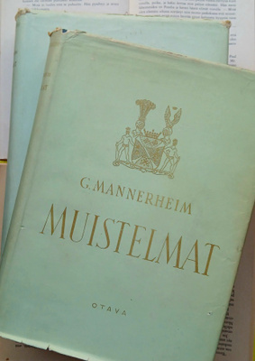 G. Mannerheim - Muistelmat I-II (sid.)