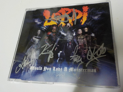 LORDI - WOULD YOU LOVE A MONSTERMAN CDS NIMMAREILLA