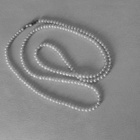Helminauha 80,5 cm Hopealukko 925 Vintage - pikkukuva 1