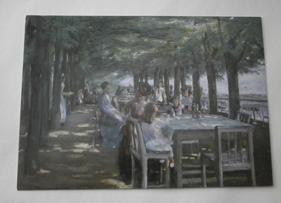Max Liebermann: Ravintola Jacob'n terassilla Niestedten ei p