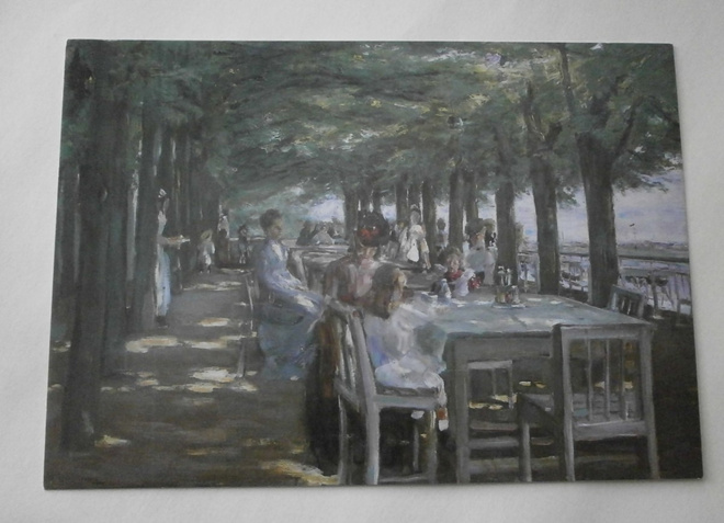 Max Liebermann: Ravintola Jacob'n terassilla Niestedten ei p
