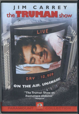 TRUMAN SHOW – Suomi-DVD 1998 / 2005 - Jim Carrey, Ed Harris