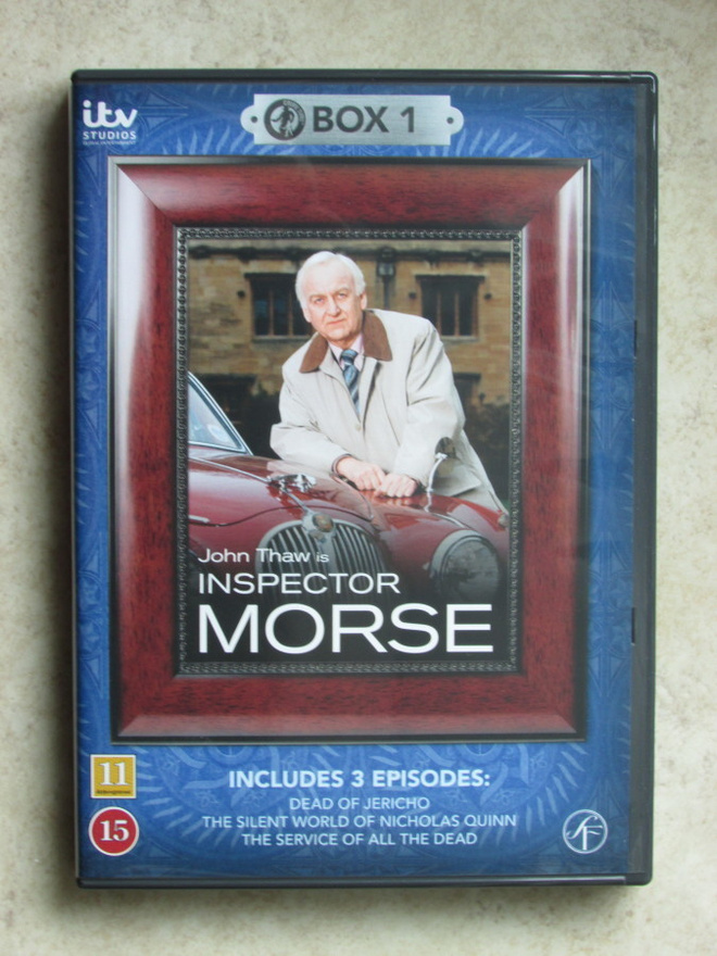 Komisario Morse, box 1, 2 x DVD.