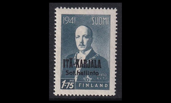 IK_23 ** Itä-Karjala Ryti 1:75mk (1942)