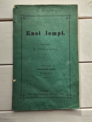 Turgenjew Ivan - Ensi lempi