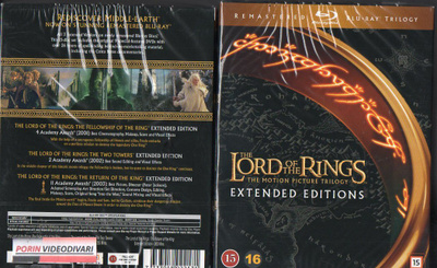 Taru Sormusten Herrasta Trilogy Extended Edition (79 840) UU