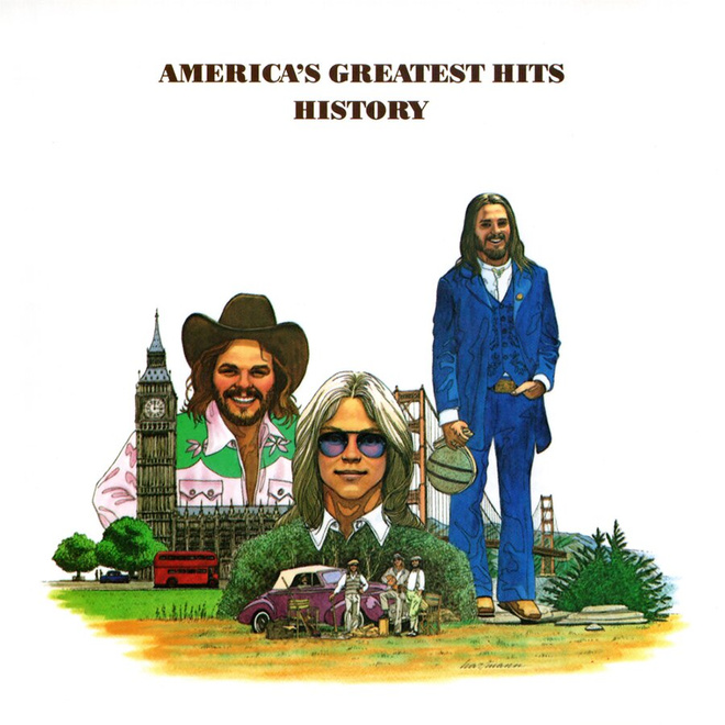 AMERICA: Greatest hits (CD), mm. A horse with no name