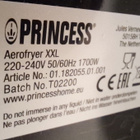 Princess aerofryer XXL air fryer - pikkukuva 4