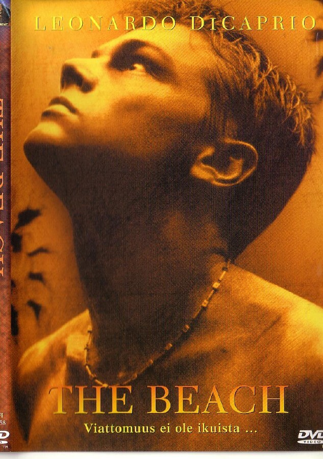 dvd, The Beach (Leonardo DiCaprio, Robert Carlyle) [jännitys