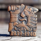 Sotaaikainen ruuvimerkki 1939-1940. Halkaisija - 24mm. - pikkukuva 4