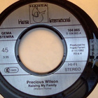 PRECIOUS WILSON :: RAISING MY FAMILY :: VINYYLI 7" 1982 - pikkukuva 3