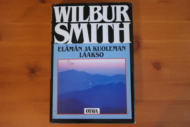 Wilbur Smith:Elämän ja kuoleman laakso.1.p.1989.Sid.Kp.