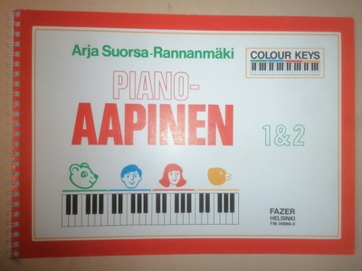 Piano-aapinen 1 & 2 Arja Suorsa-Rannanmäki