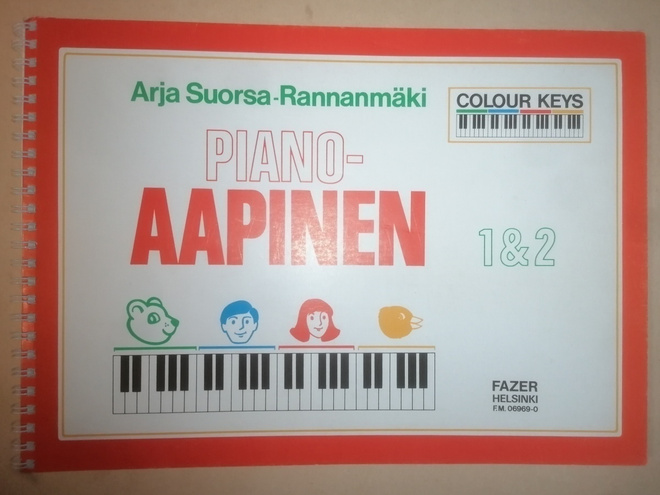 Piano-aapinen 1 & 2 Arja Suorsa-Rannanmäki