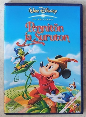 Disney PENNITÖN JA SURUTON – Suomi-DVD 1947/2004 Klassikko 9