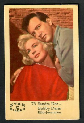Keräilykuva - Sandra Dee - Bobby Darin Star C Bilder 73