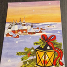Joulukortti, kulkenut joulukortti/ postikortti - pikkukuva 1