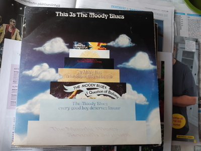 moody blues lp - tupla levy