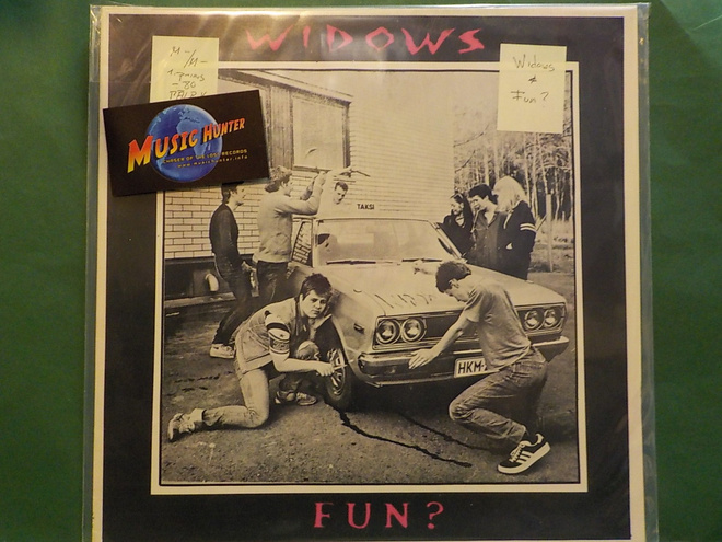 WIDOWS - FUN? - FINLAND 1980 1.PAINOS M-/M- LP