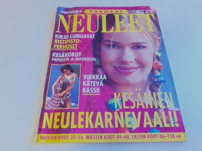 Suuri käsityö Parhaat neuleet kesä 1996