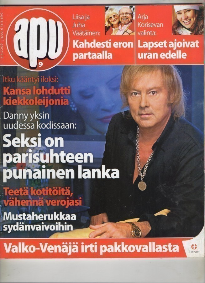 Apu n:o 9 2006 Danny. Arja. Matti & Mervi. Liisa & Juha. Ann