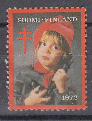 JOULUMERKKI 1972 Tonttu