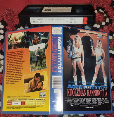 VHS Agenttitytöt kuolemanrannikolla Finnkino FI