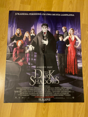 Johnny Depp Dark Shadows juliste