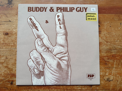 Buddy Guy And Philip Guy – Buddy & Phil LP (1981 UK Orig.)