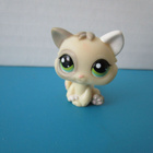 Littlest Pet Shop figuuri, vaalea kissanpentu - pikkukuva 1