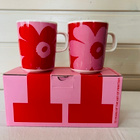 Marimekko Oiva Juhla Unikko mukit, 2,5dl, uusi - pikkukuva 1