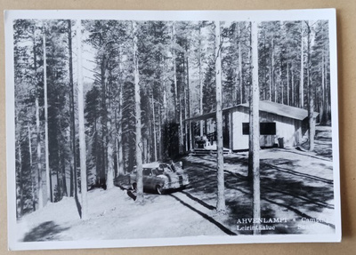 Saarijärvi, Ahvenlampi Camping - Leirintäalue, mv vkpk, ei p