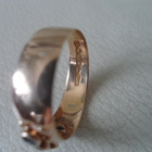 14K Kultasormus koko 19 Vintage - pikkukuva 4