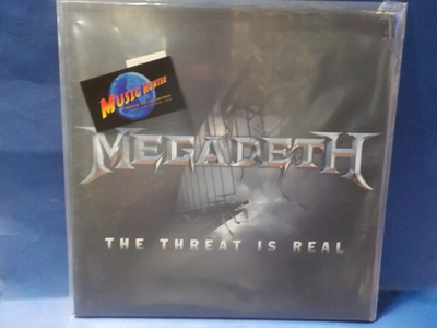 MEGADETH - THE THREAT IS REAL M-/EX+ 12'' SINGLE