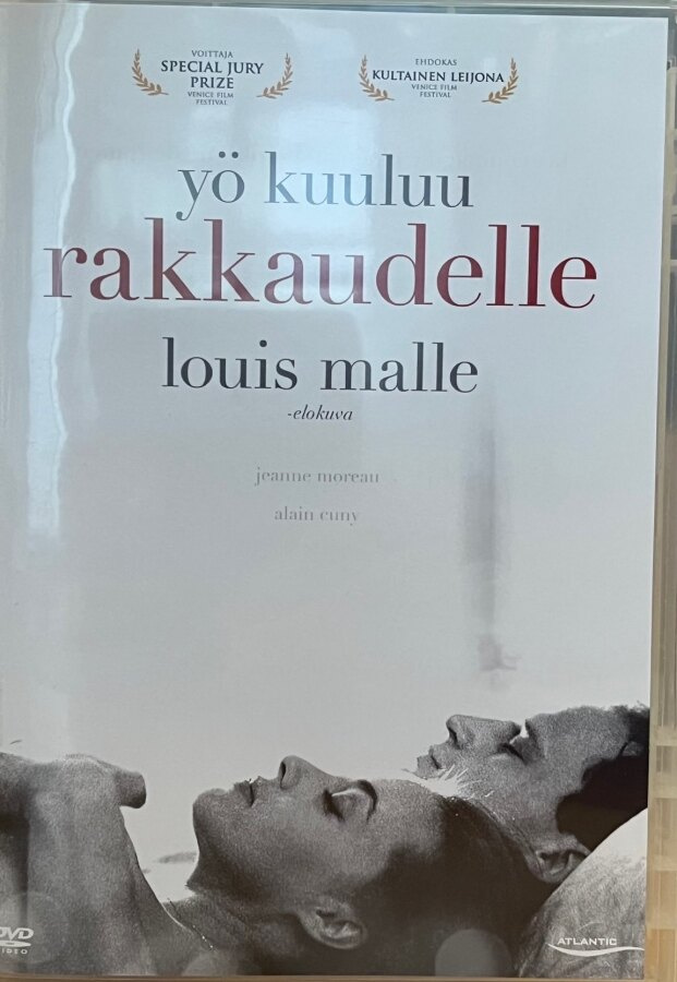 Yö kuuluu rakkaudelle (Louis Malle) Suomi DVD