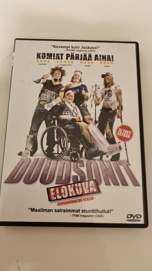 Komiat pärjää aina, Duudsonit elokuva - DVD