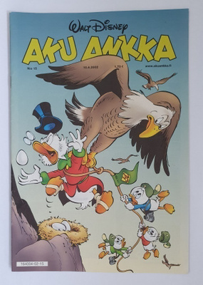 Aku Ankka # 15 / 2002 – Carl Barks & Daan Jippes