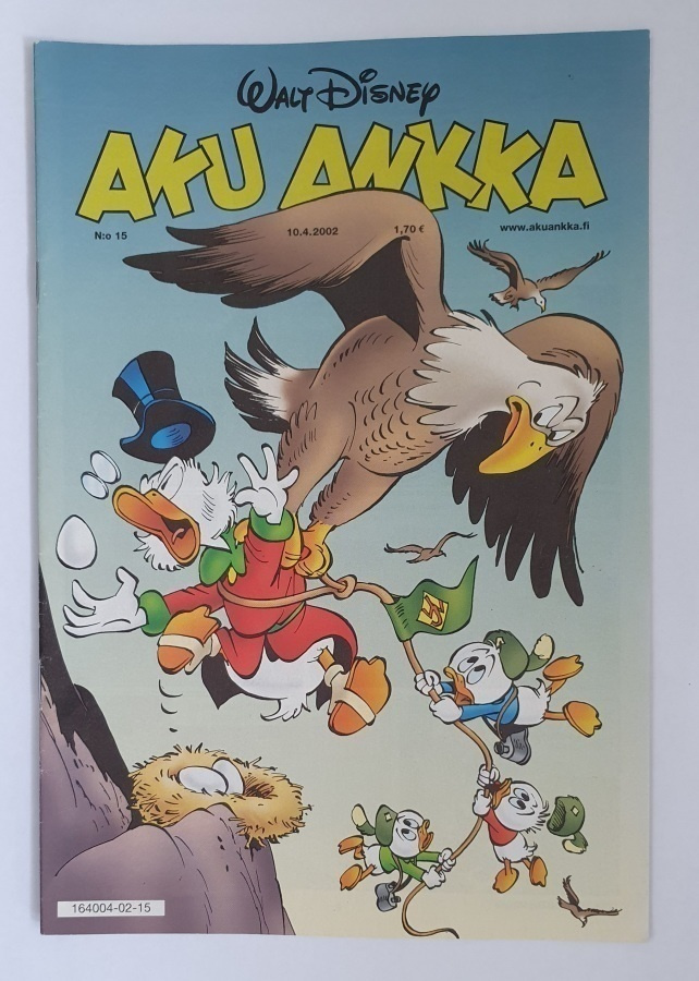 Aku Ankka # 15 / 2002 – Carl Barks & Daan Jippes