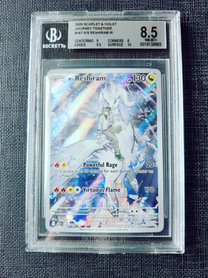 N’s Reshiram 167/159 Journey Together Illustration Rare