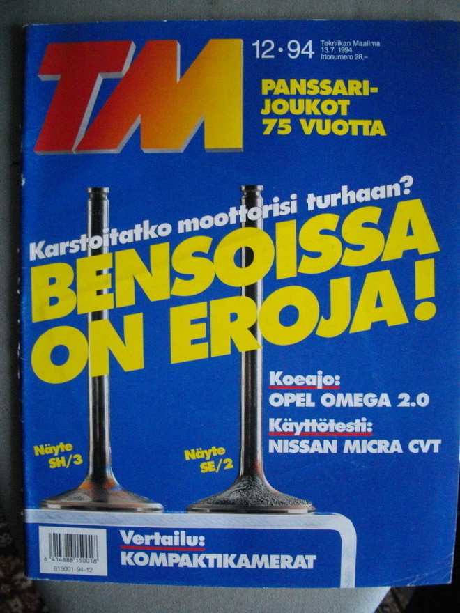 Tekniikan Maailma Nro 12/1994 (27.6)