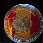 Hispania 2025 1oz Hopeakolikko (24k Kultaus) erittäin harv. - pikkukuva 4