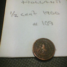 Hollanti ½ cent 1900, km#109 - pikkukuva 2