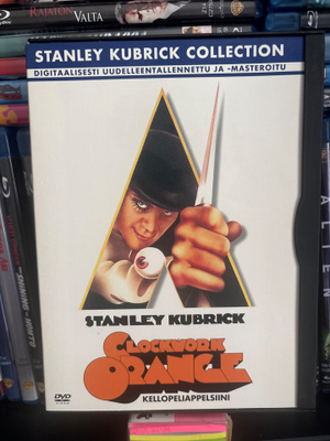 Stanley Kubrick: Kellopeliappelsiini (1971) suomijulkaisu