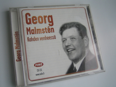 Georg Malmstén - Kahden veneessä (CD)