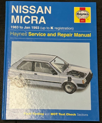 Haynes 0931 Nissan Micra 1983 - 1993 korjausopas